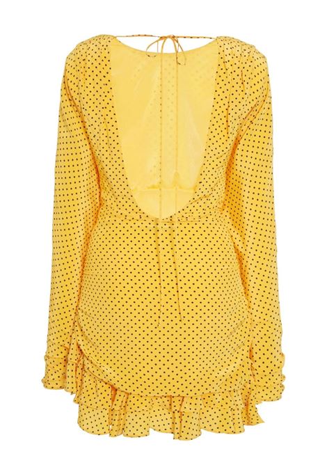 Miniabito a pois in giallo - donna ALESSANDRA RICH | FABX3679F42301024